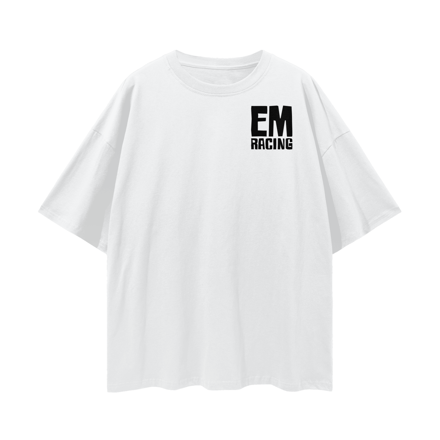 OG EM Racing plain white Tee
